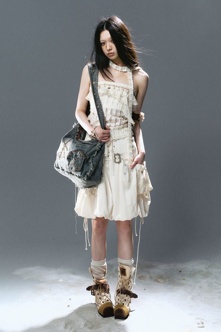 Fray Cross Messenger Bag