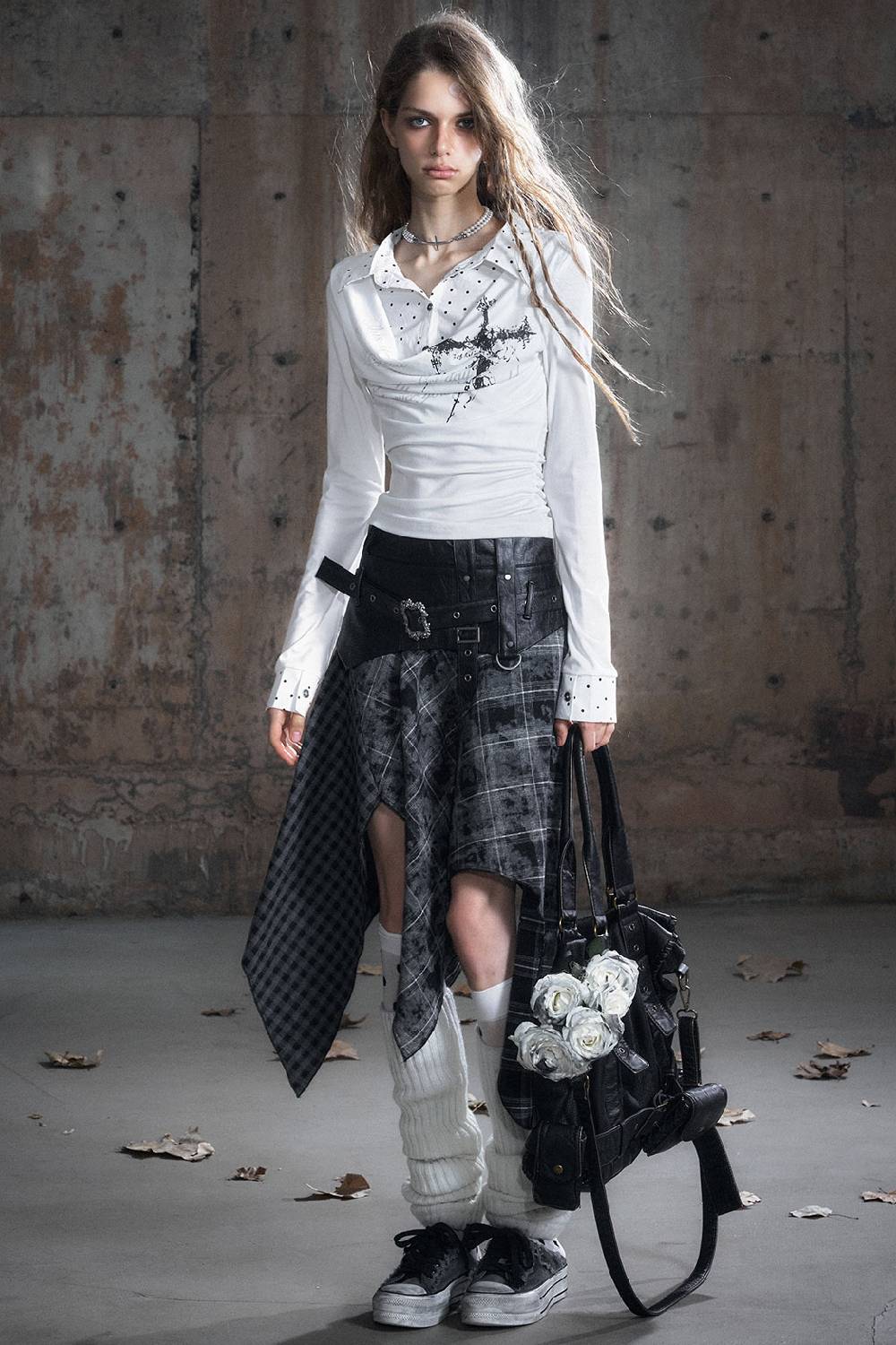 Tattered Layered Skirt
