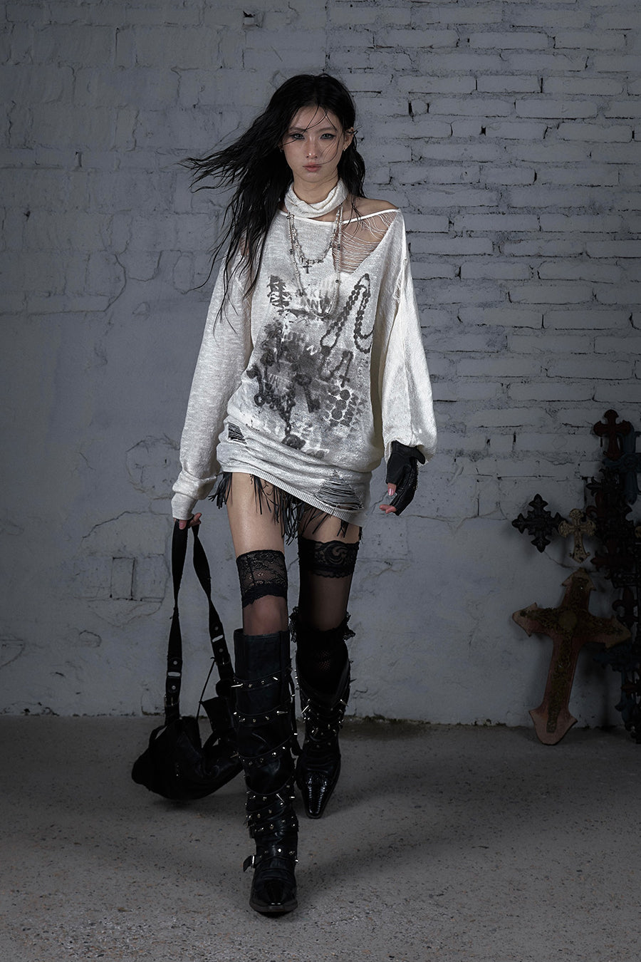Offbeat Knit Sweater