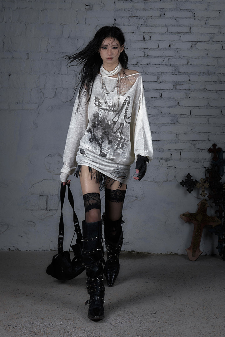 Offbeat Knit Sweater