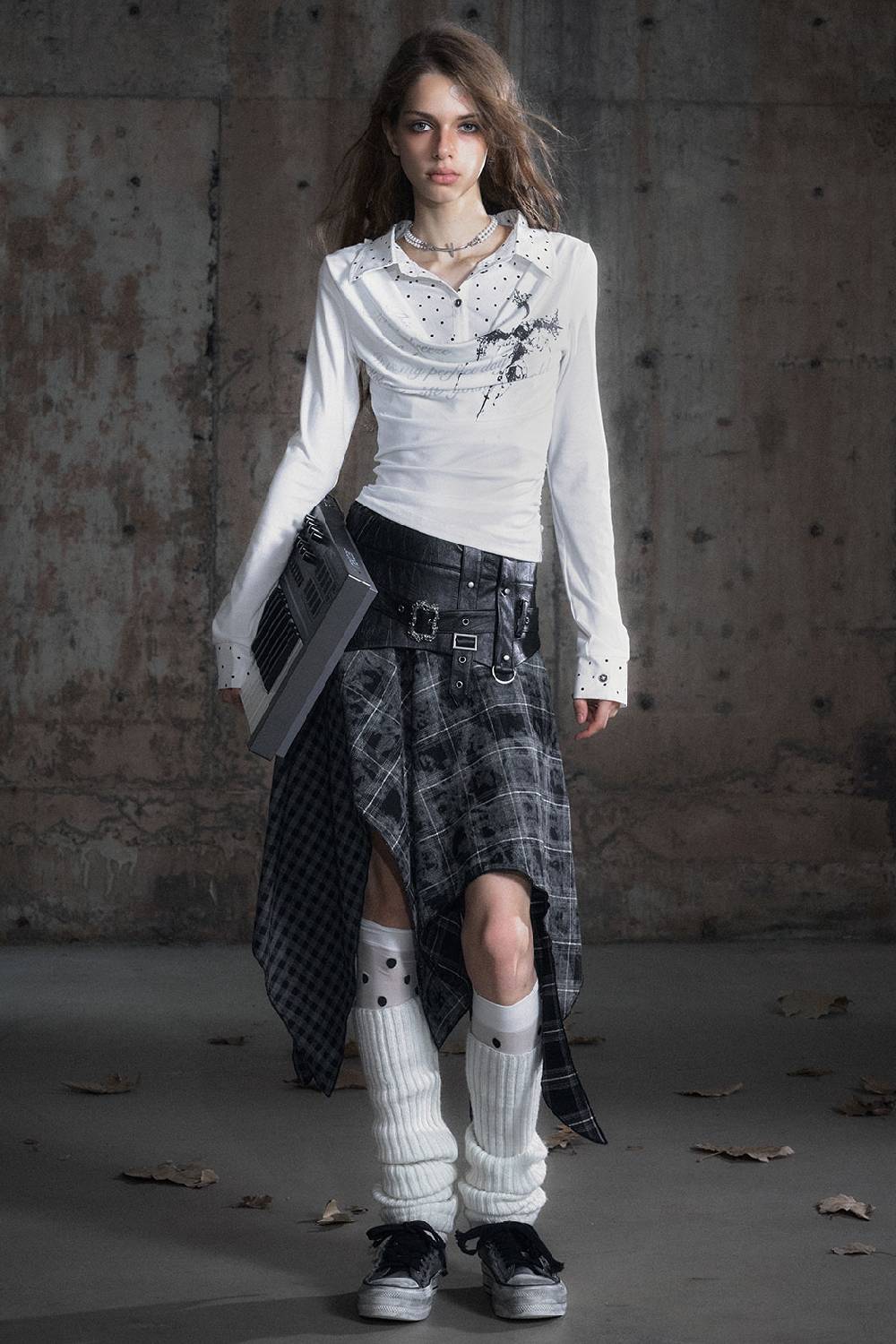 Tattered Layered Skirt