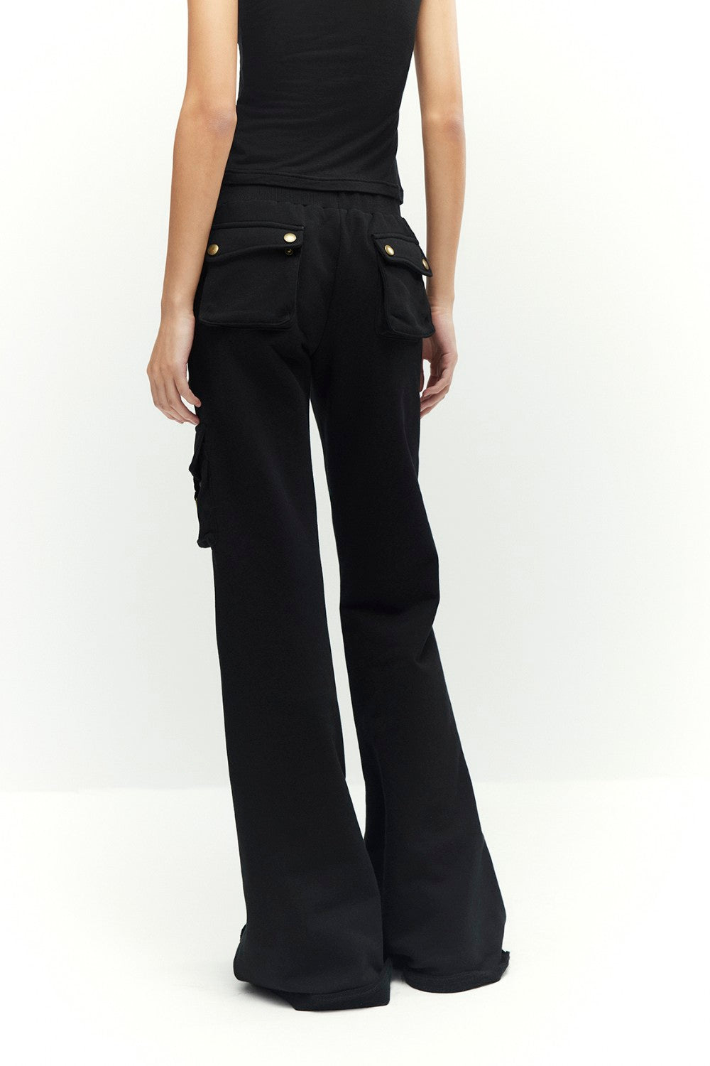 Talia Cargo Flared Sweatpants