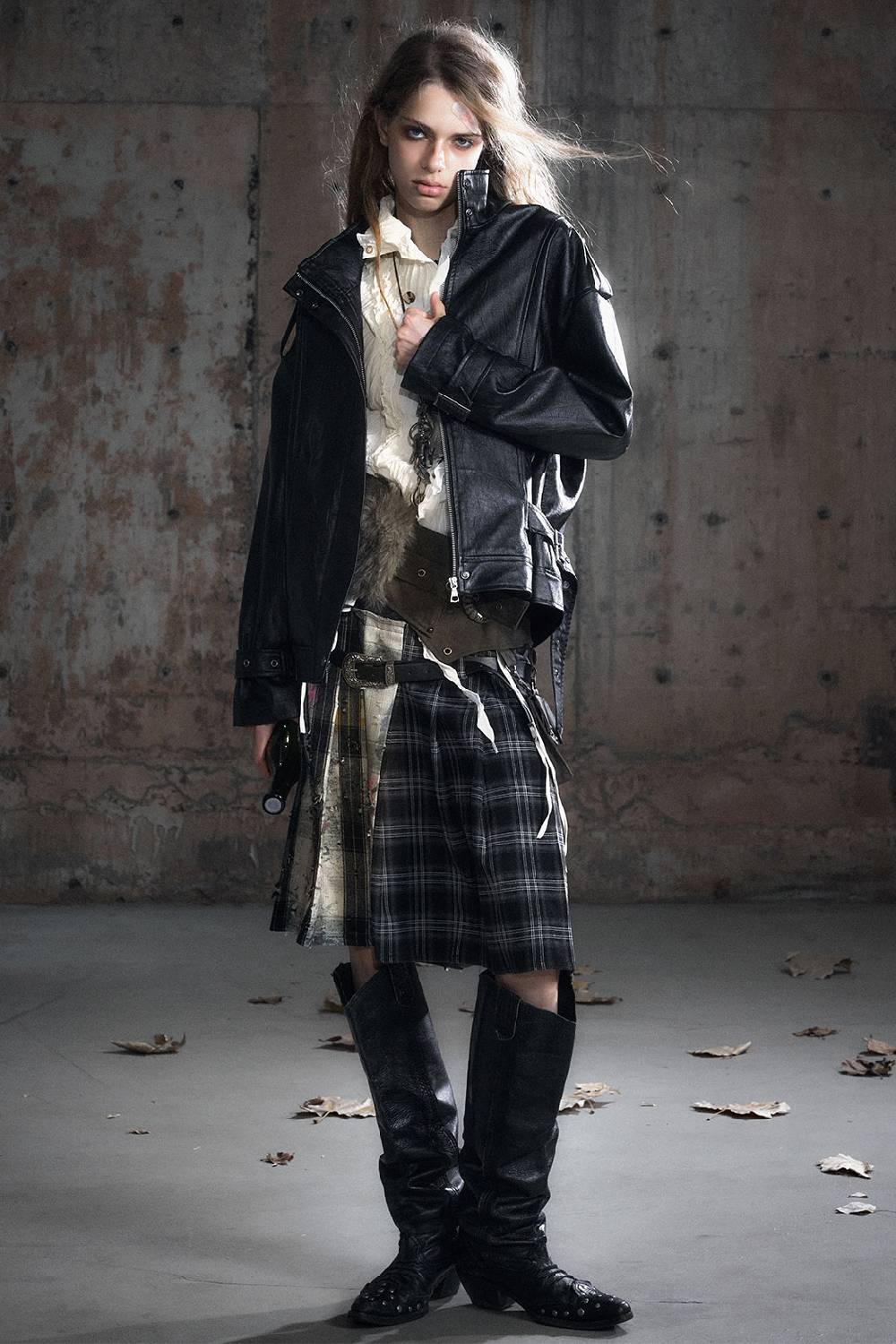 Utility Style PU Jacket