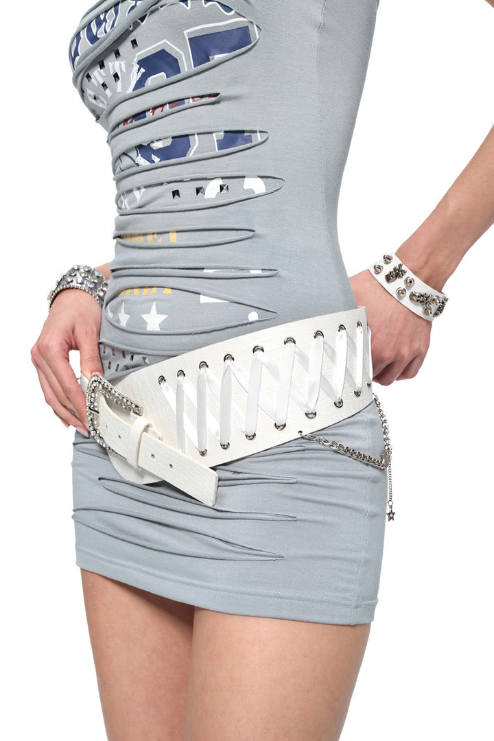 Wide Glam Corset Belt