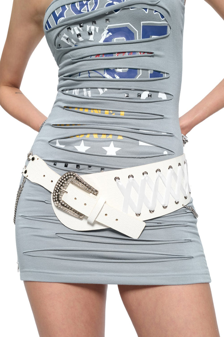 Wide Glam Corset Belt