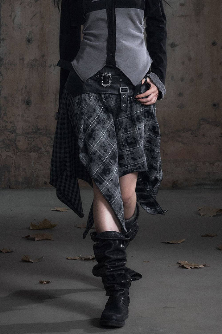 Tattered Layered Skirt