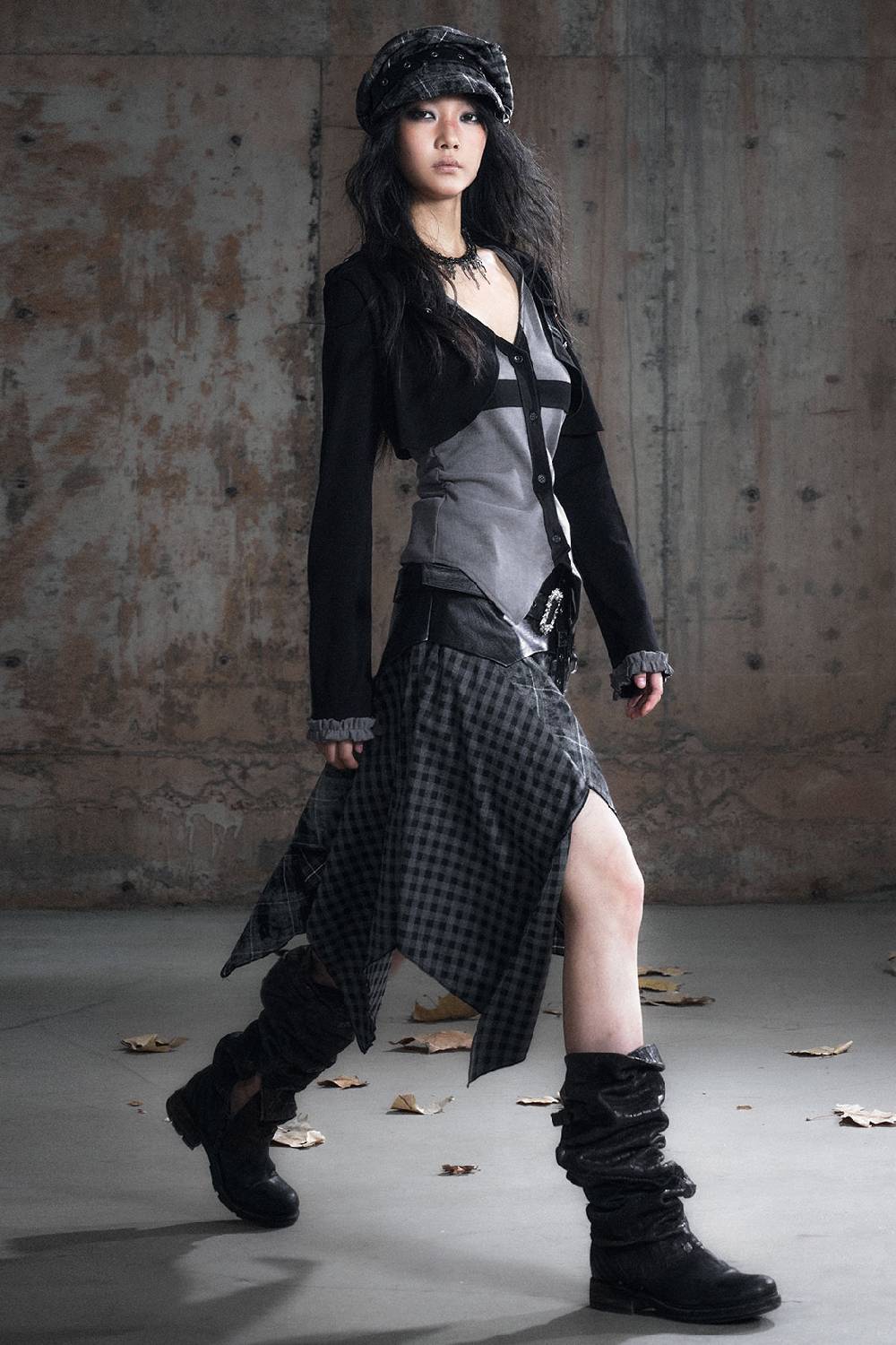 Tattered Layered Skirt