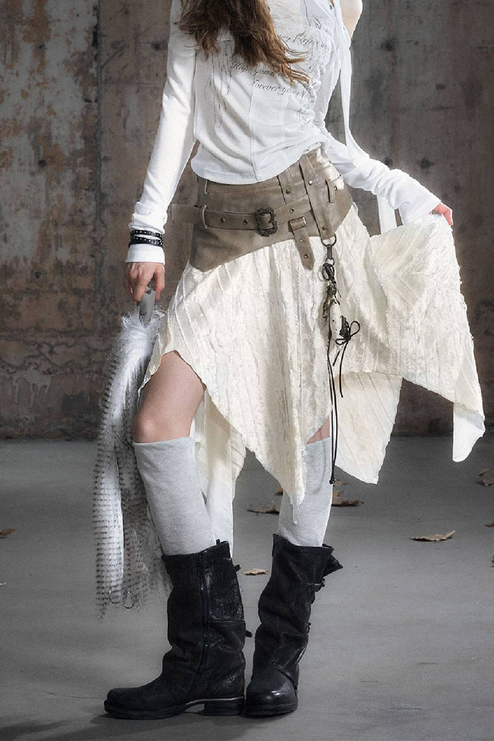 Tattered Layered Skirt