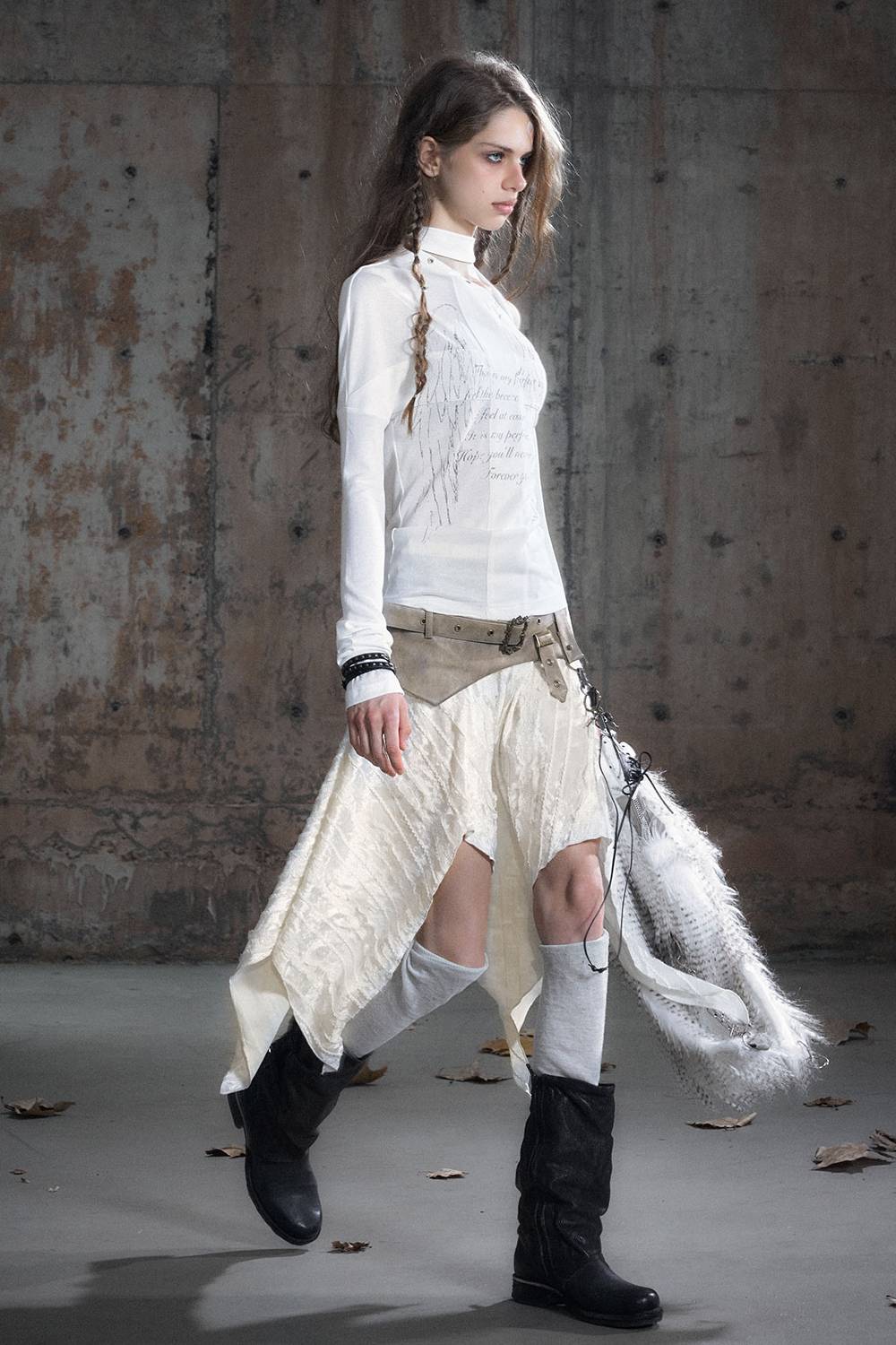 Tattered Layered Skirt