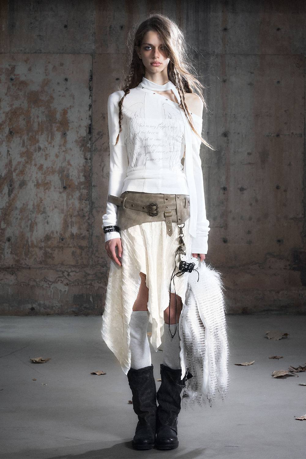 Tattered Layered Skirt