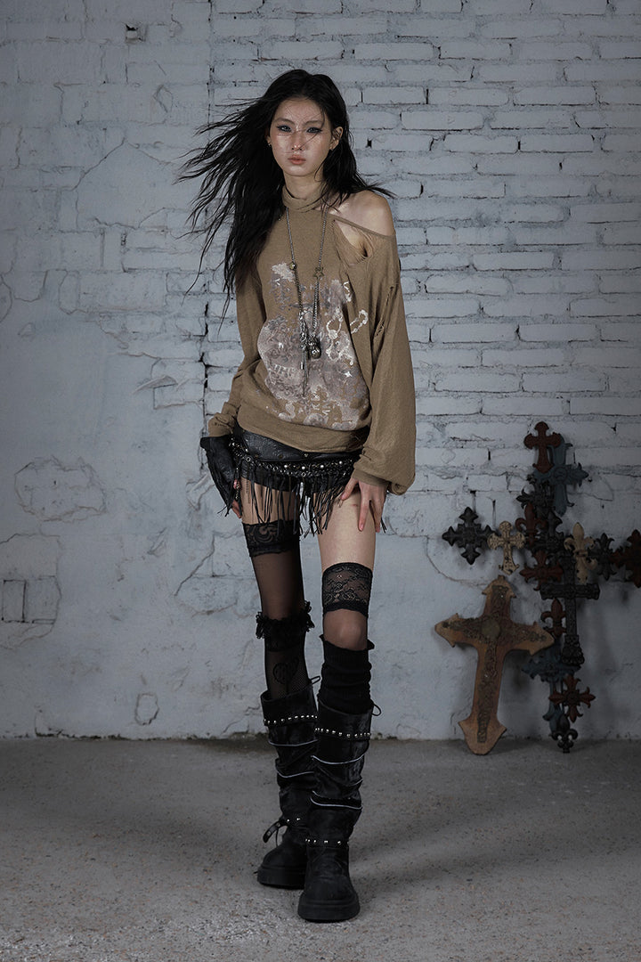 Offbeat Knit Sweater