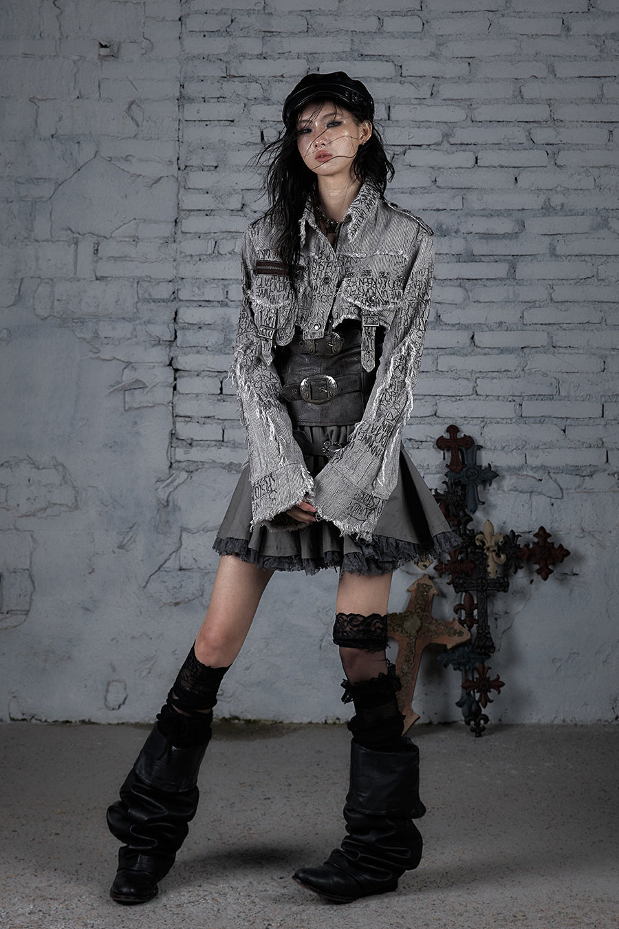 Cropped Combat Jacket