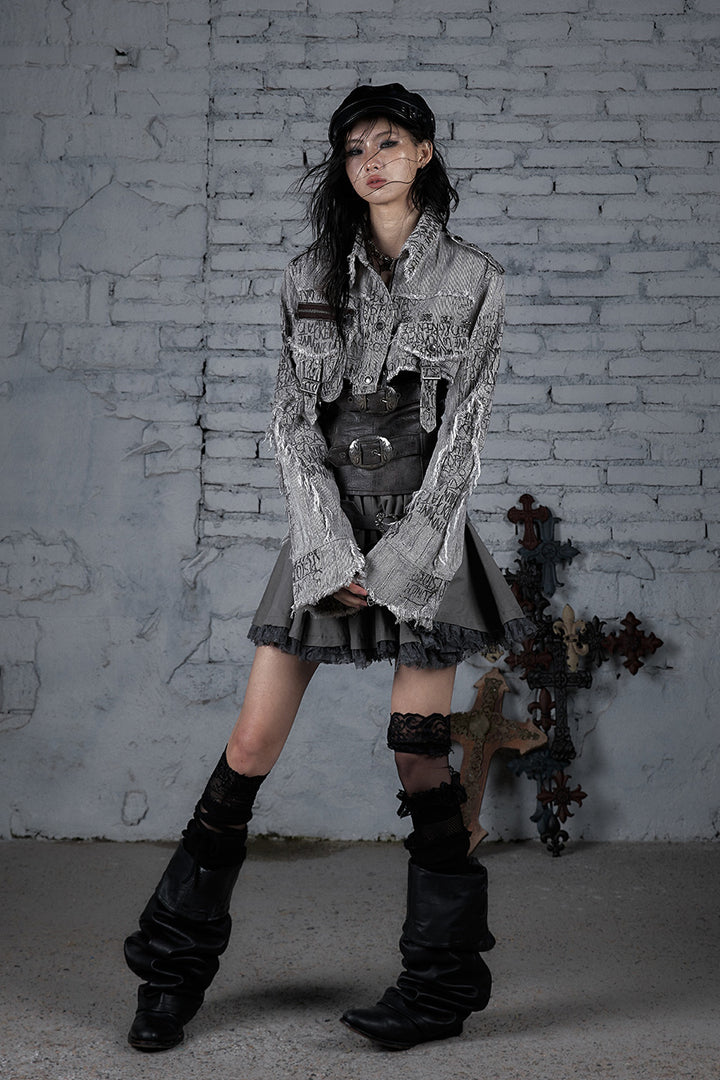 Cropped Combat Jacket