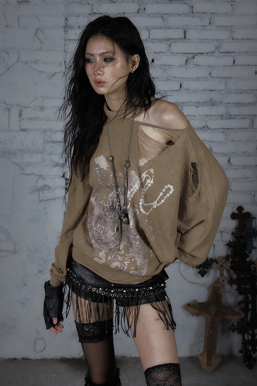 Offbeat Knit Sweater