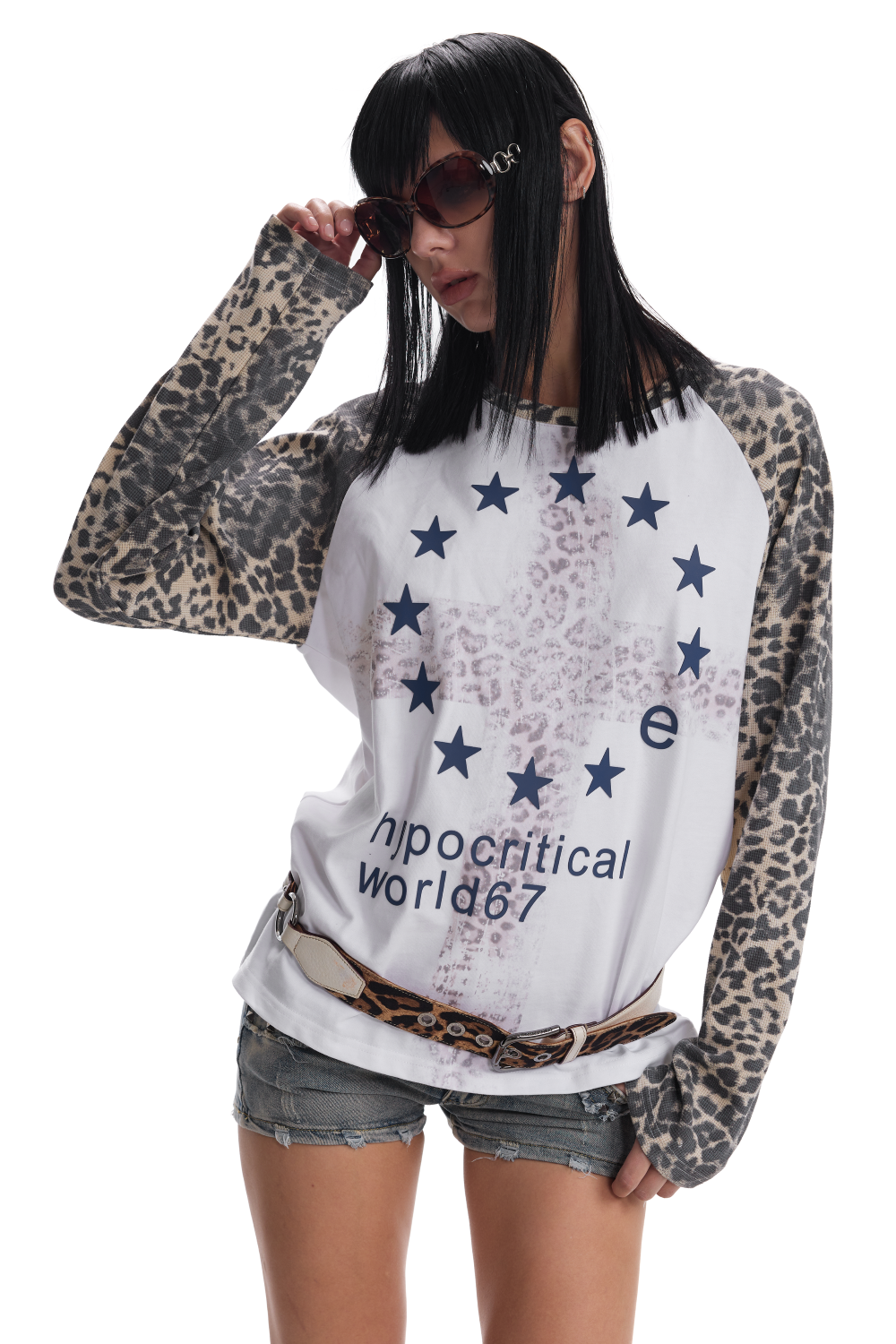 Archive Leopard Raglan Shirt – Pixie Rebels
