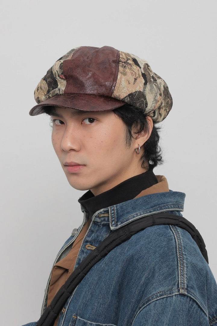 Embroidery Puppy Beret