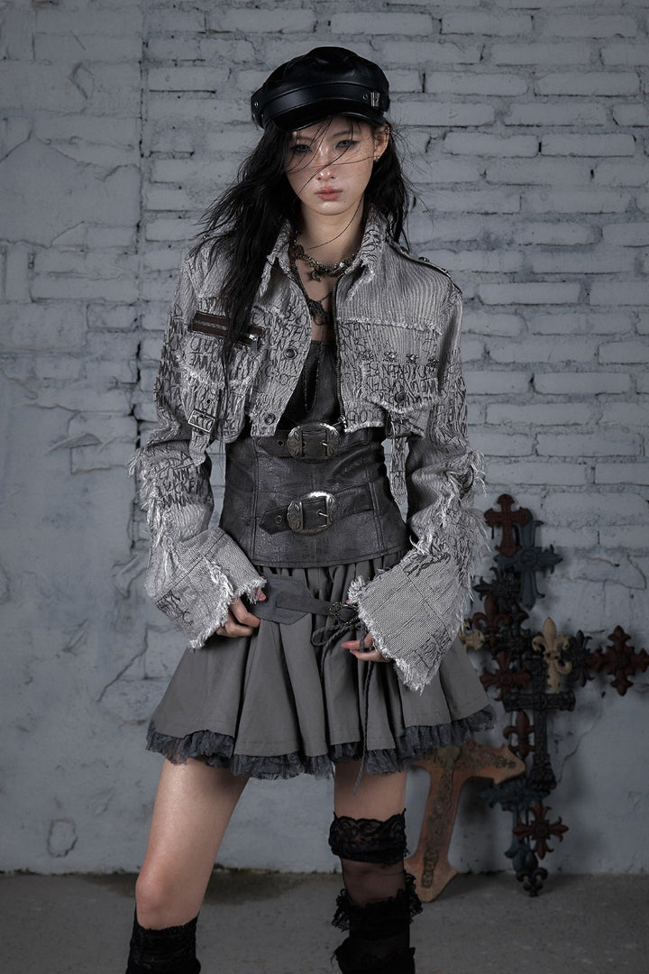 Cropped Combat Jacket