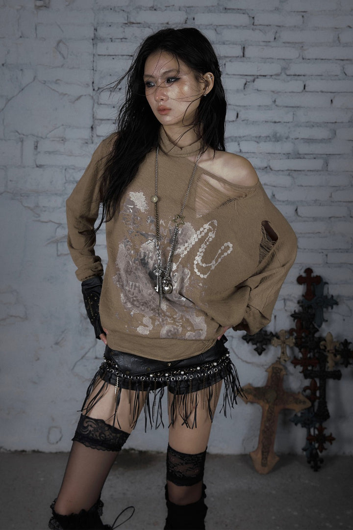 Offbeat Knit Sweater