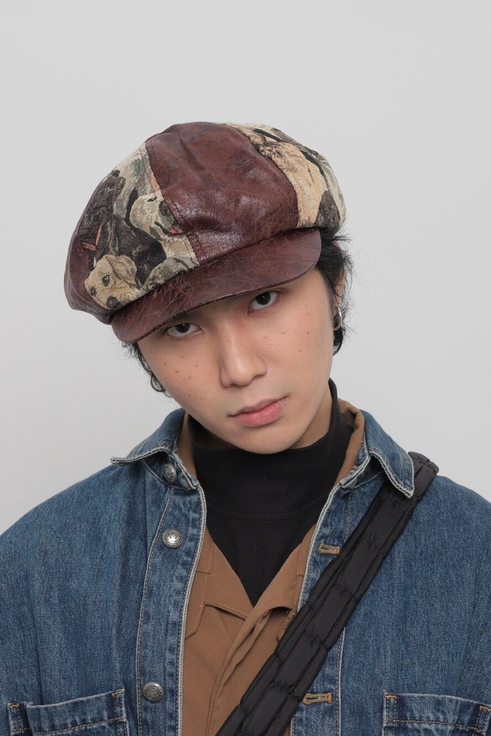Embroidery Puppy Beret