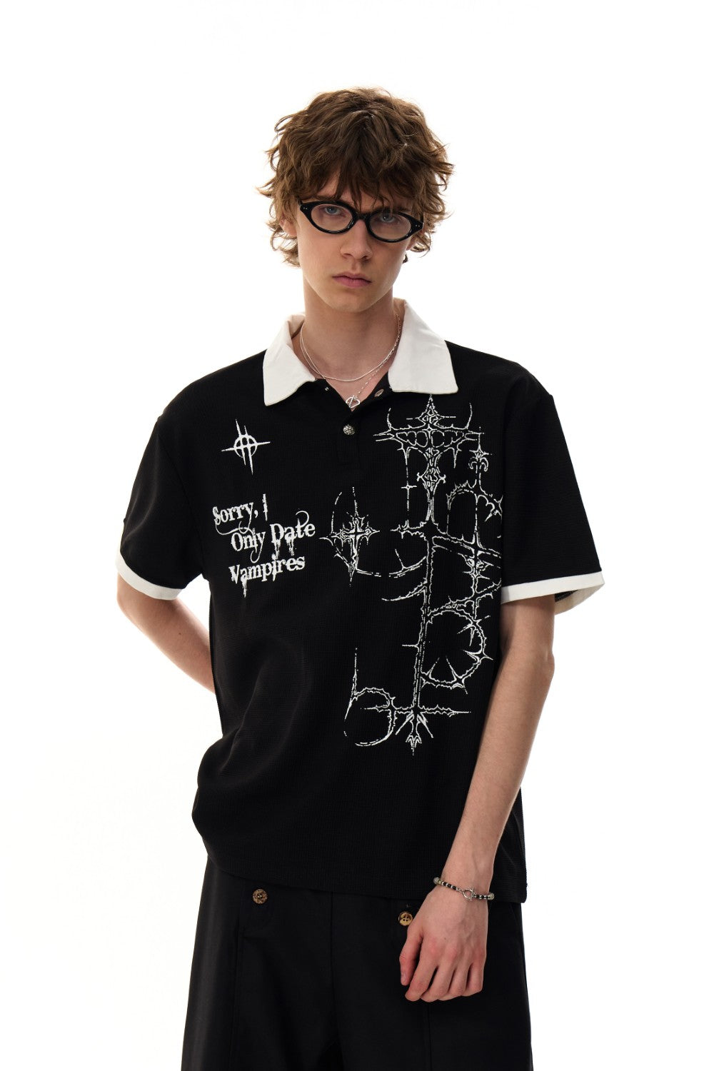 Vampires Only Polo Shirt – Pixie Rebels