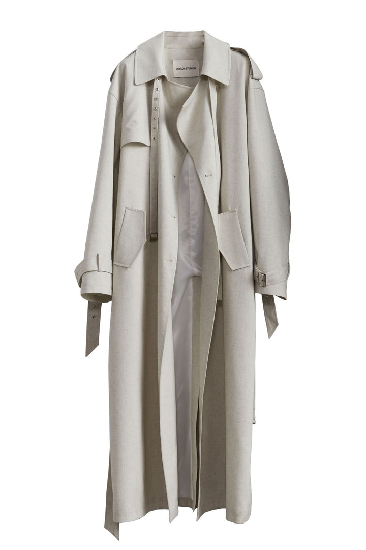 Light Oversized Trench Coat