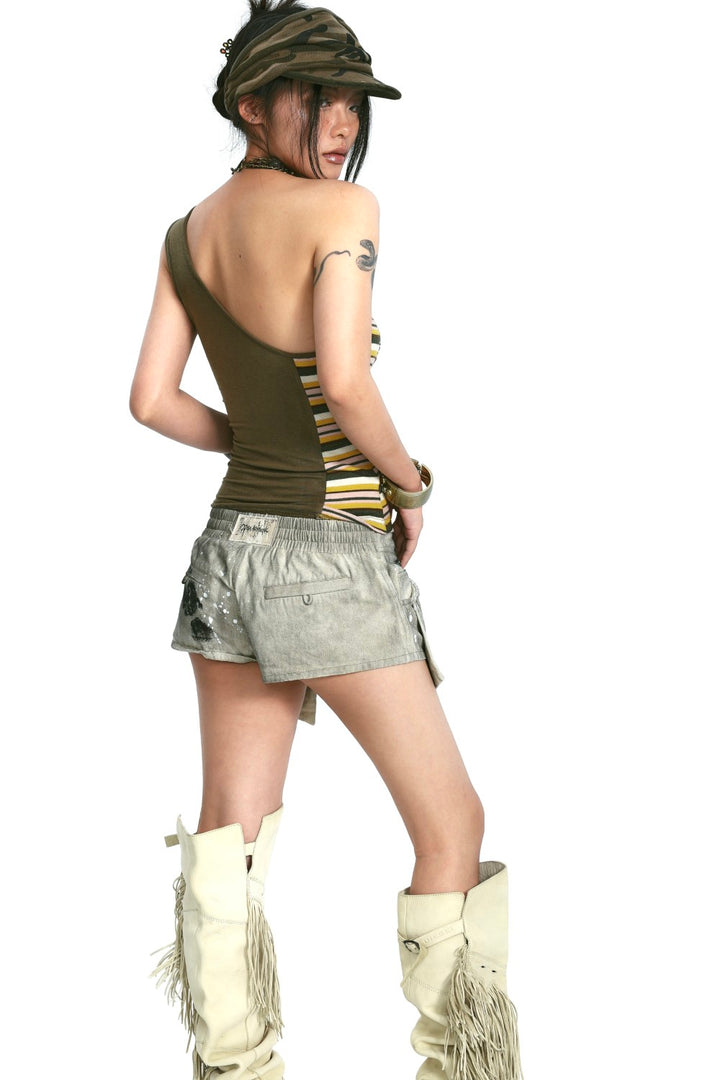 Splashed Street Shorts