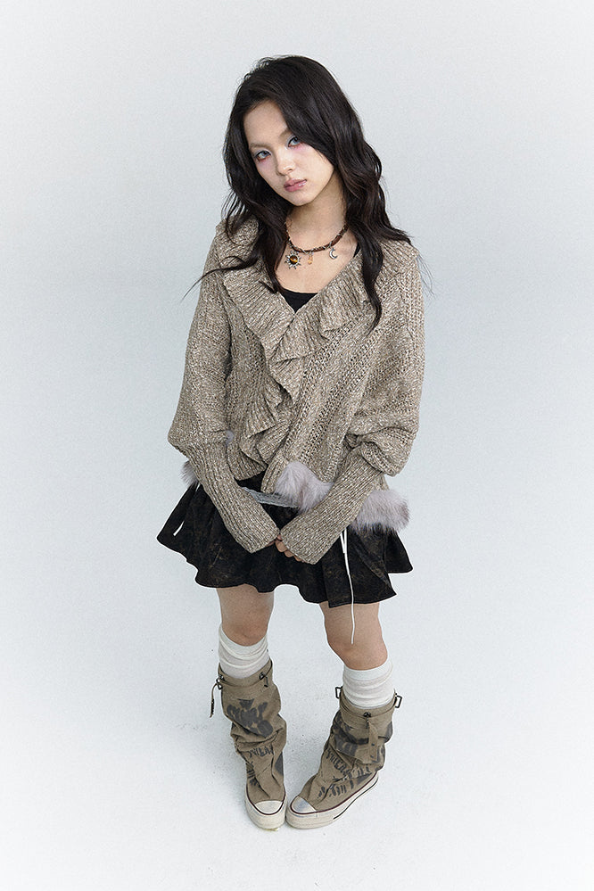 Knit Batwing Cardigan