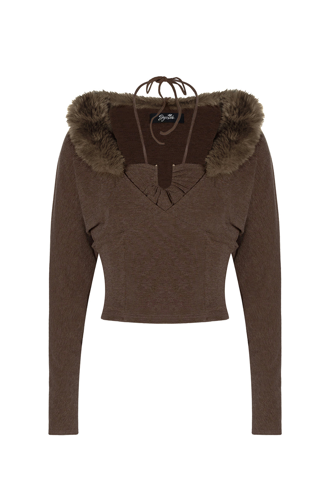 Miranda Fur Mocha Top