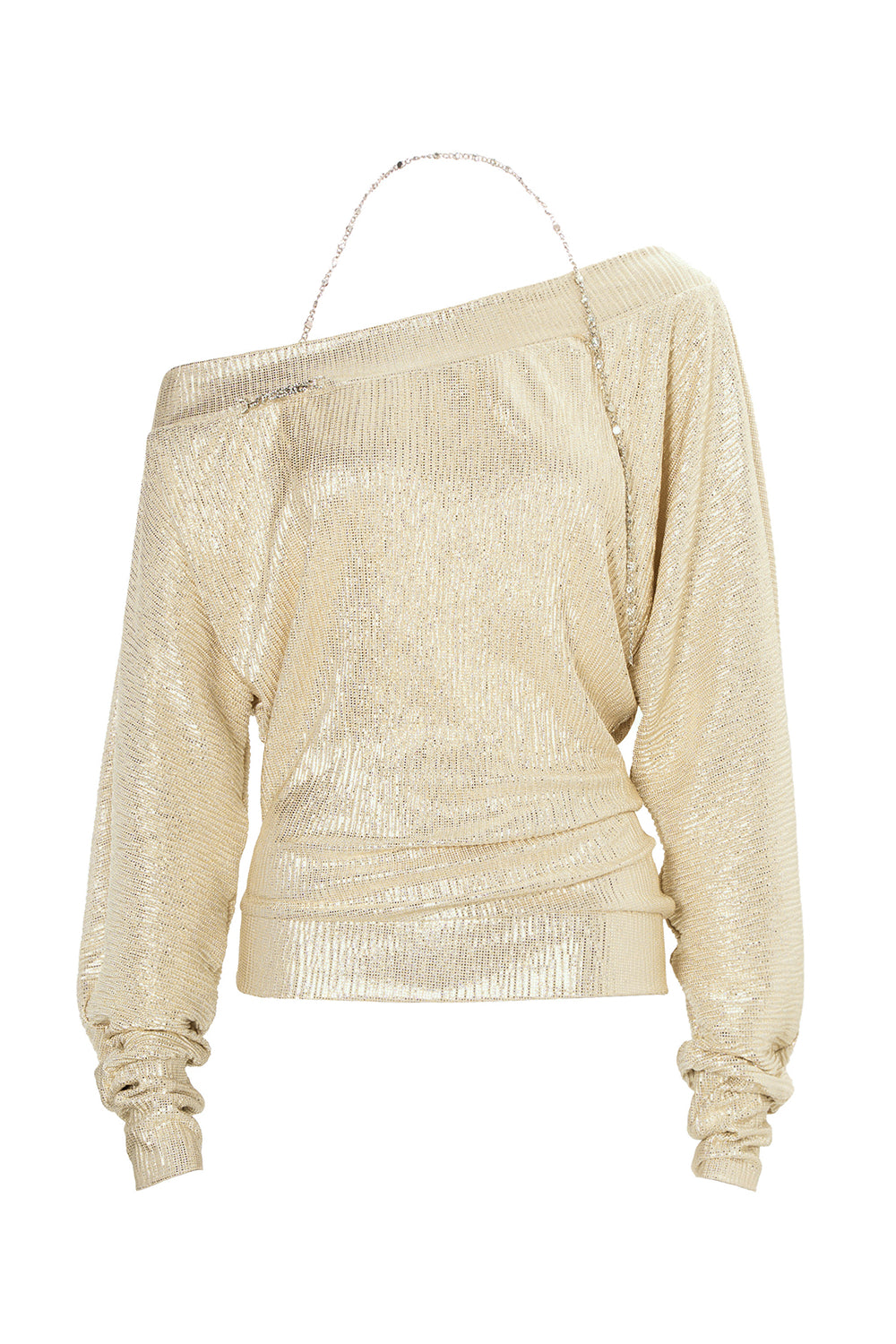 Champagne Lustre Top