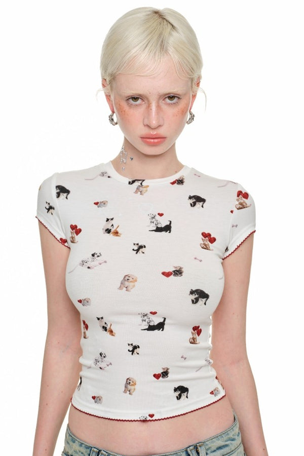 Suki Stretch Baby Tee