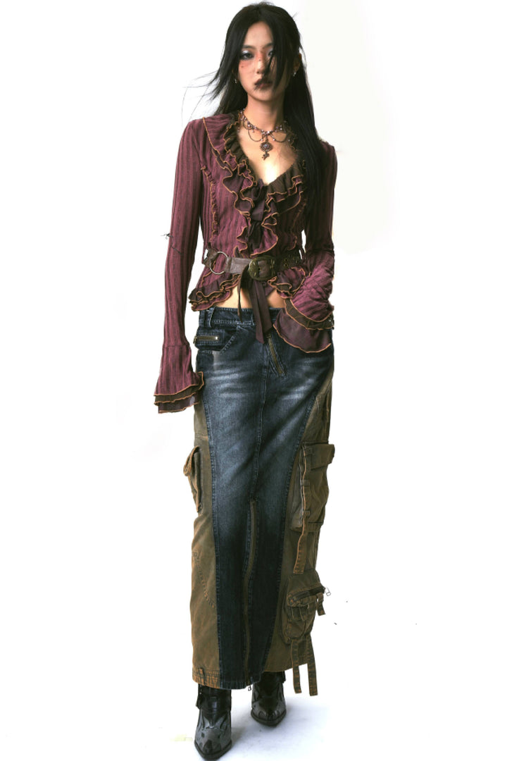 Ruffled Relic Blouse