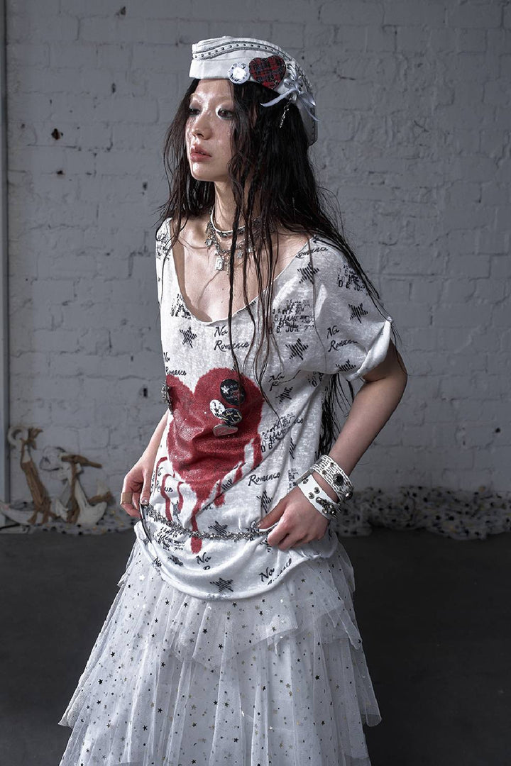 Dripping Heart Tee