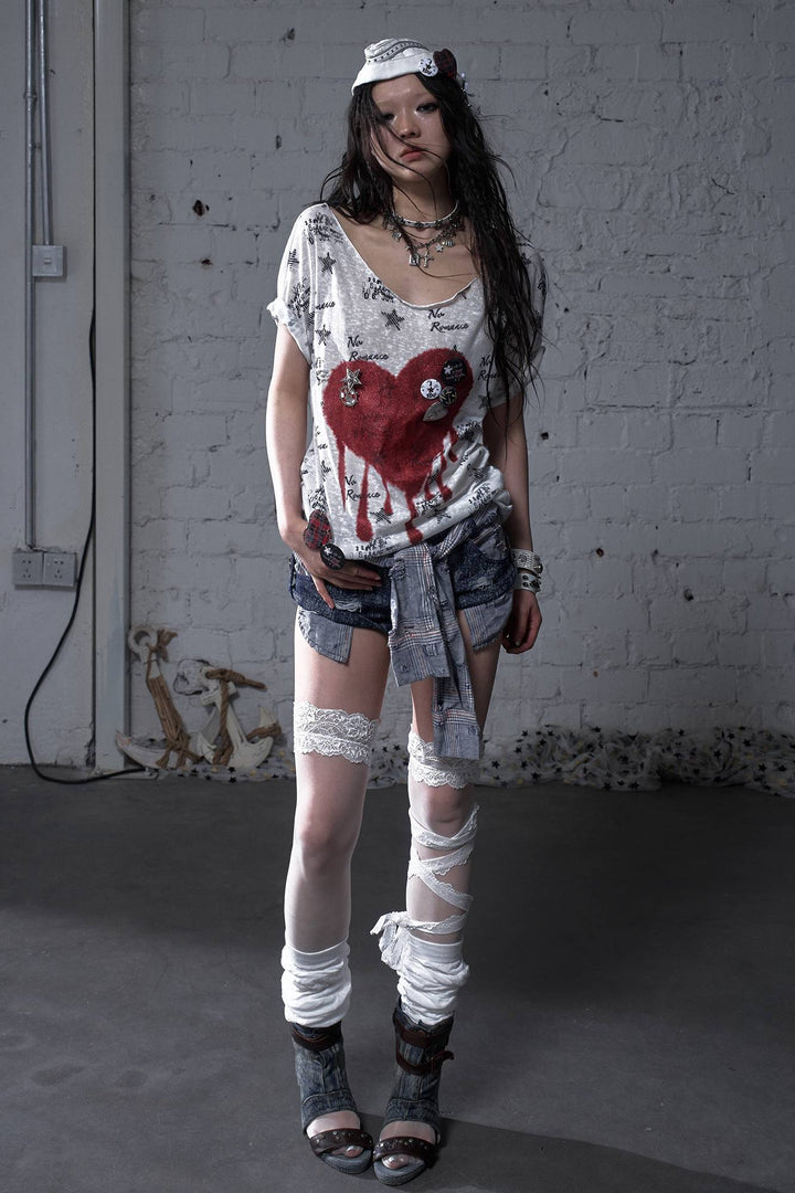 Dripping Heart Tee