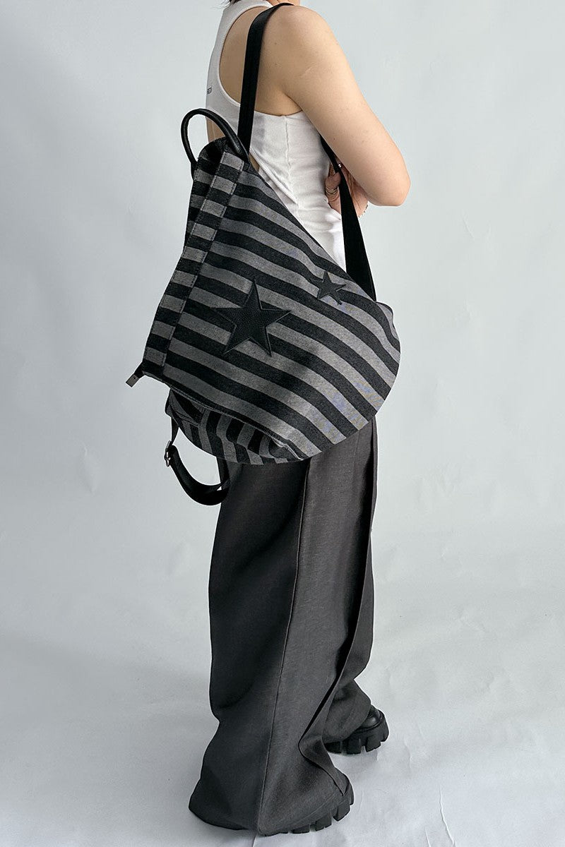 Striped Star Carryall Bag