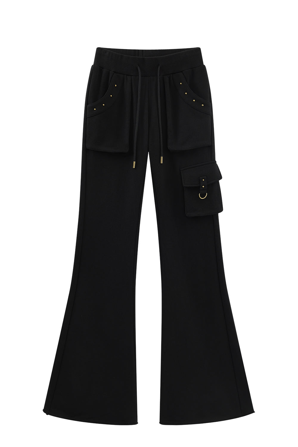 Talia Cargo Flared Sweatpants