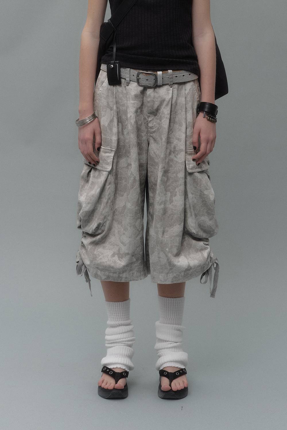 Military Cargo Jorts