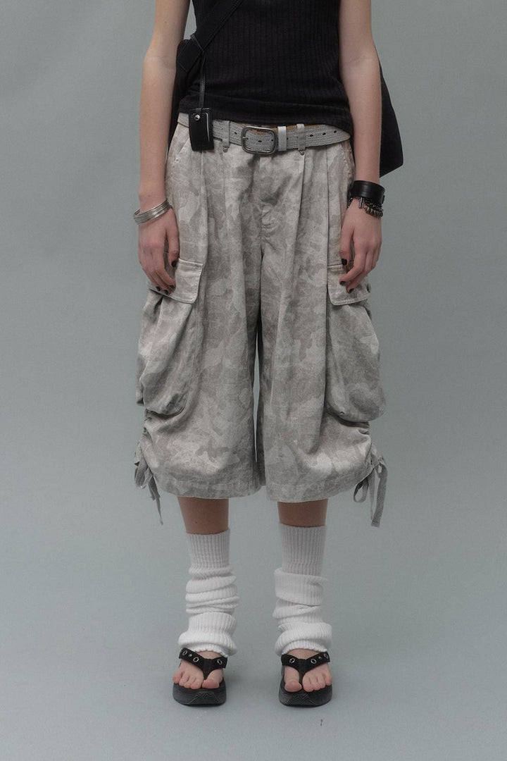 Military Cargo Jorts