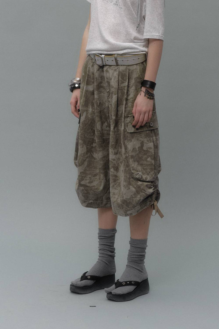Military Cargo Jorts