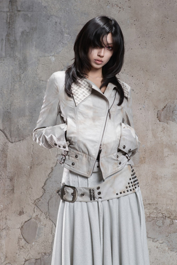 Silver Rift Layered Skirt