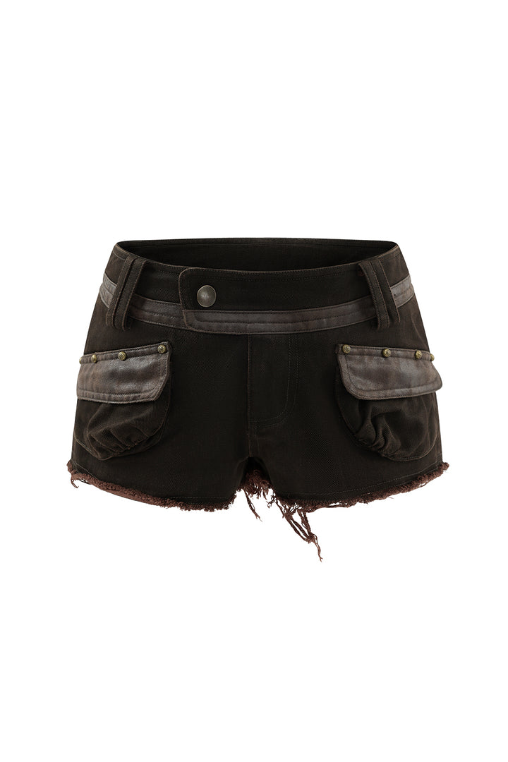 Fray Edge Military Shorts