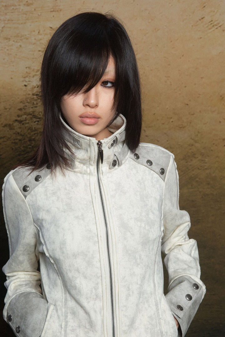 Embroidered Skull Jacket