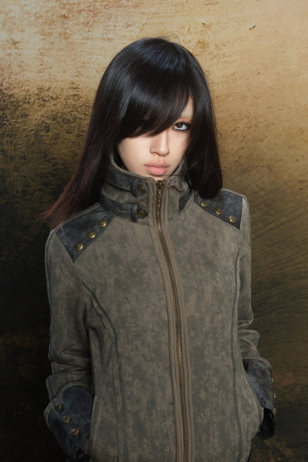 Embroidered Skull Jacket