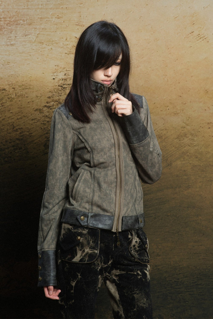 Embroidered Skull Jacket