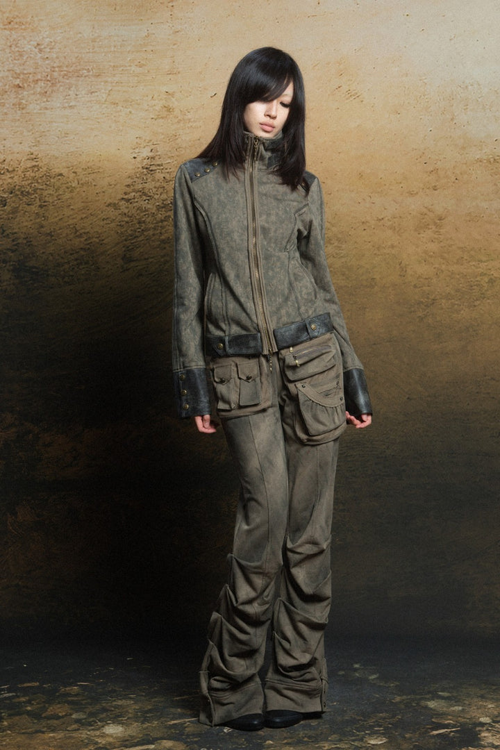 Embroidered Skull Jacket