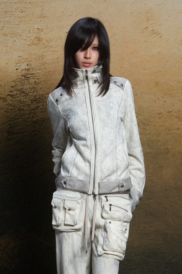 Embroidered Skull Jacket