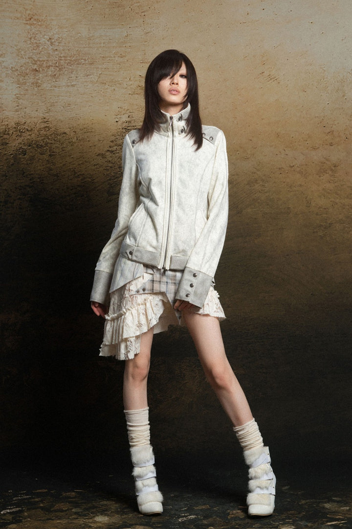 Embroidered Skull Jacket