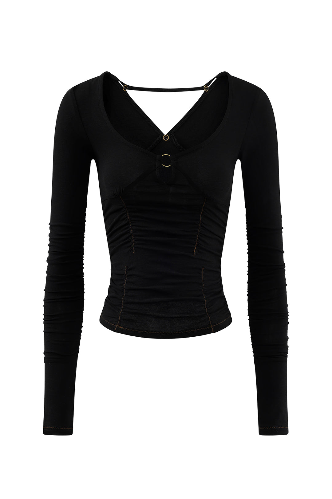 Ghostlace Ruched Shirt