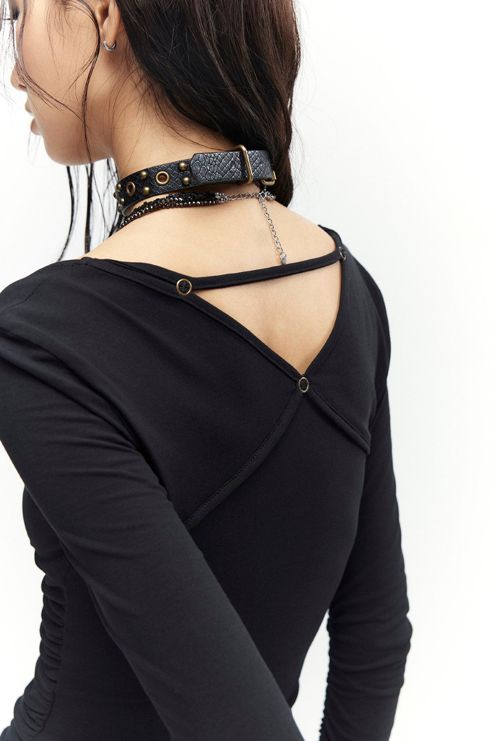 Ghostlace Ruched Shirt