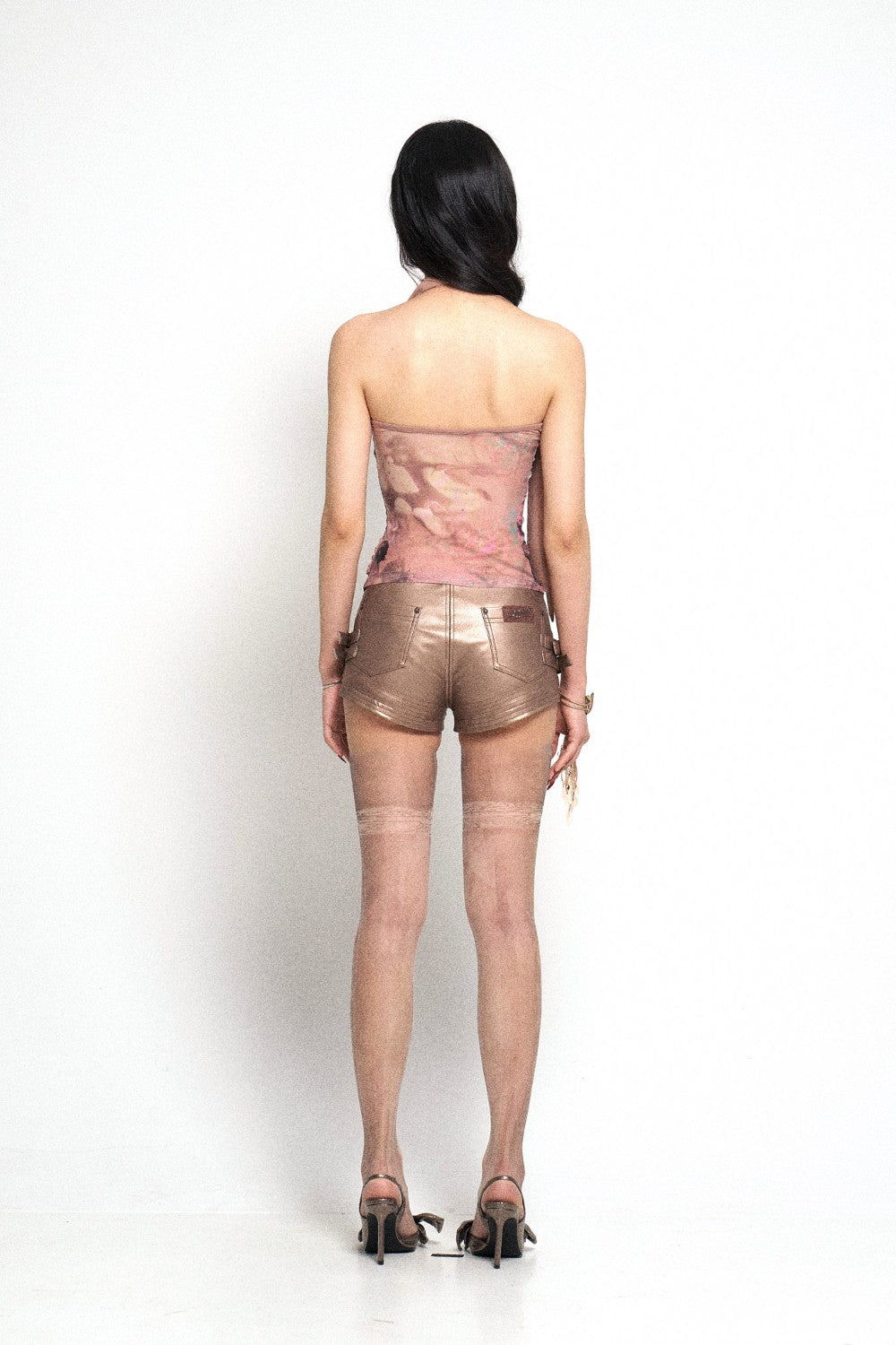 Floral Scarf Halter Top