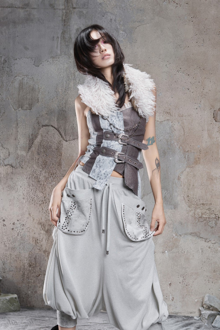 Oversized Draped Cloud Pants